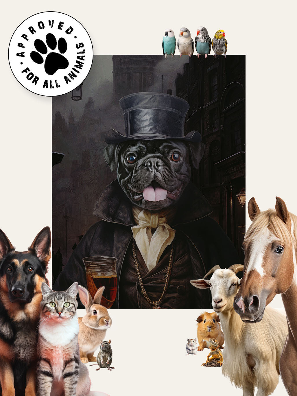 The Victorian - Custom Pet Blanket