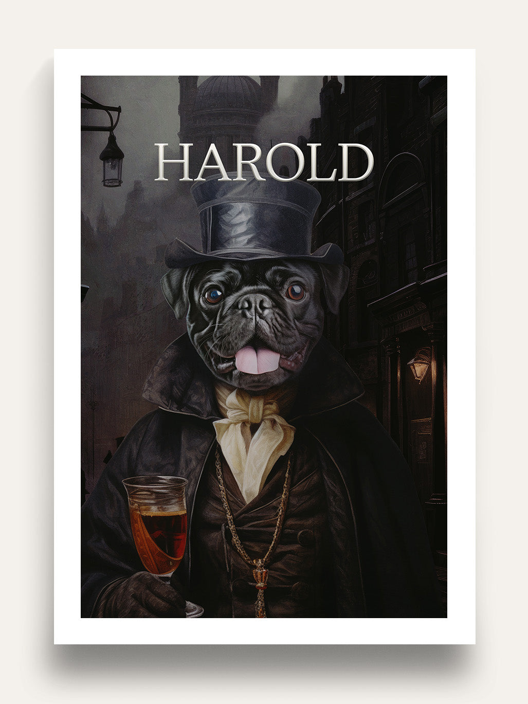 The Victorian - Custom Pet Portrait