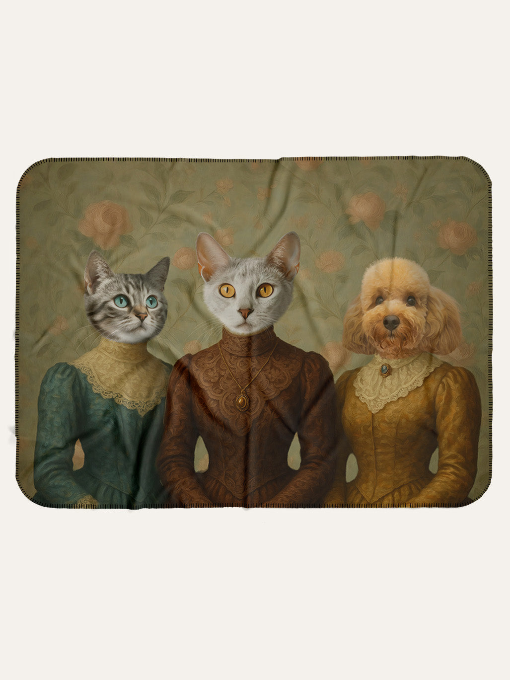 The Victorian Sisters - Custom Pet Blanket