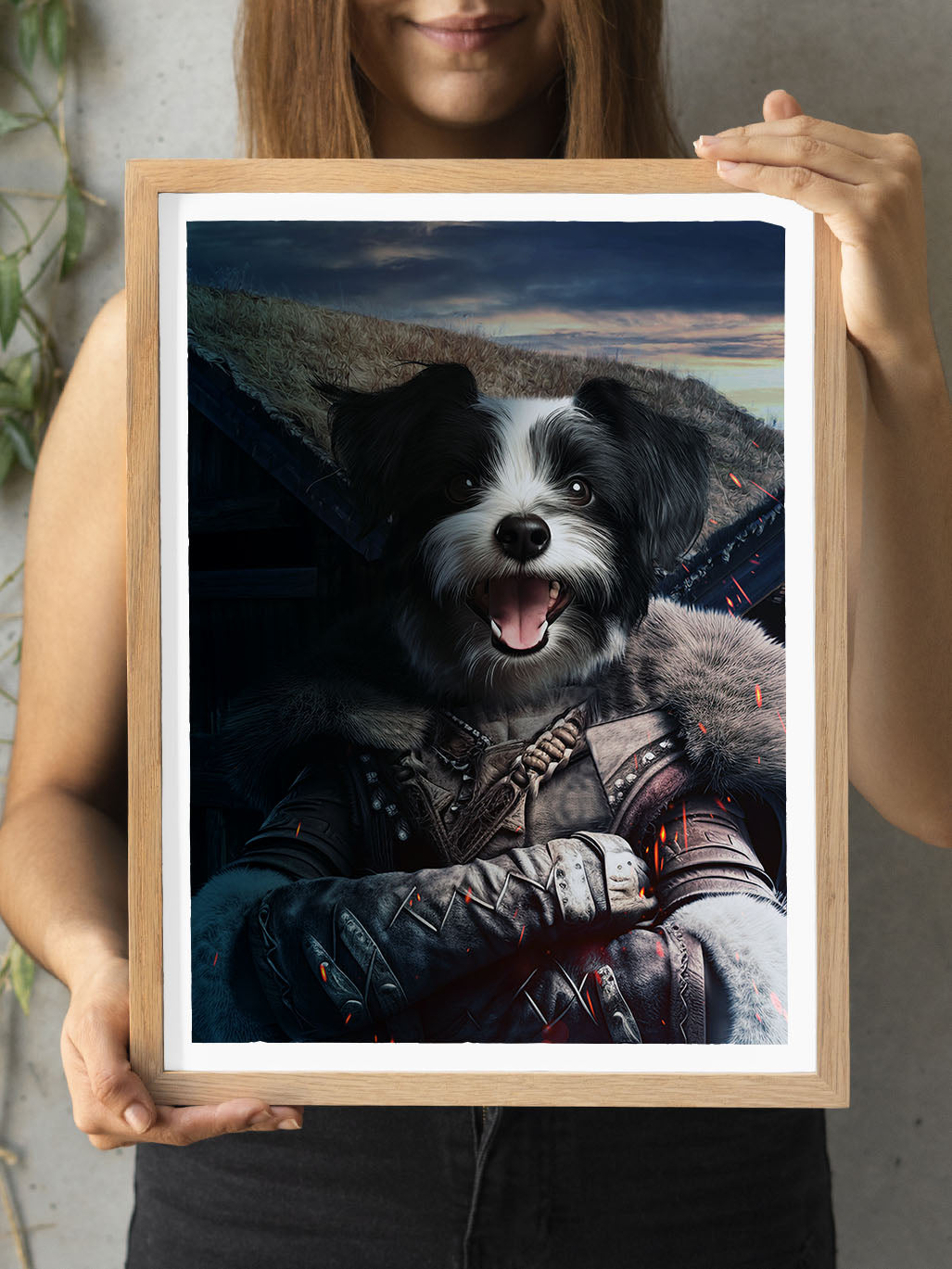 The Viking - Custom Pet Portrait