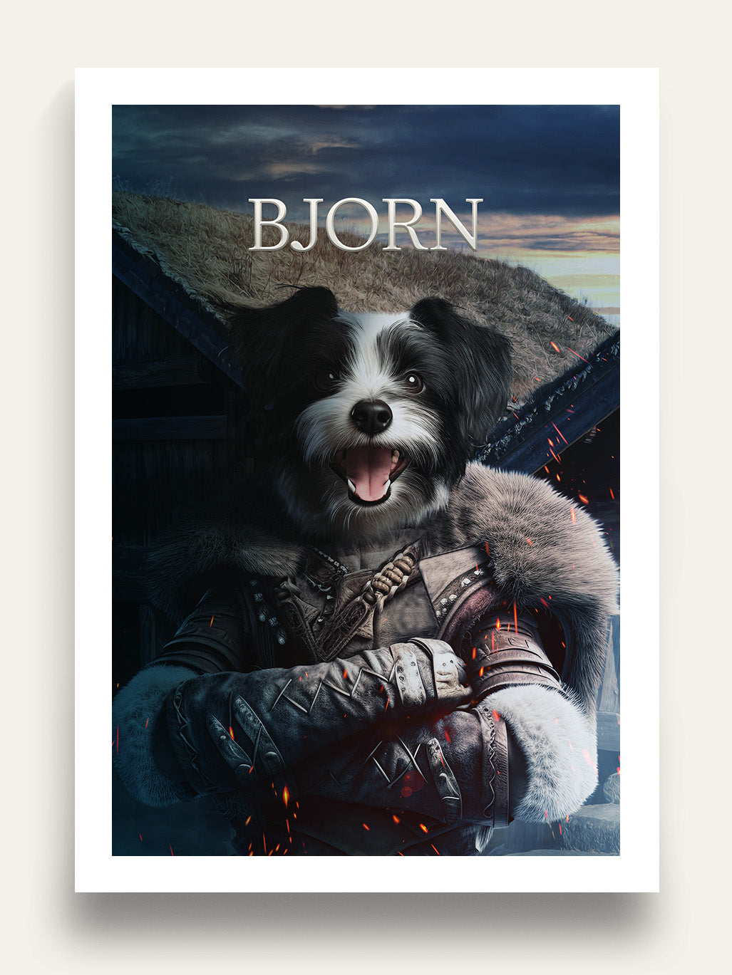 The Viking - Custom Pet Portrait