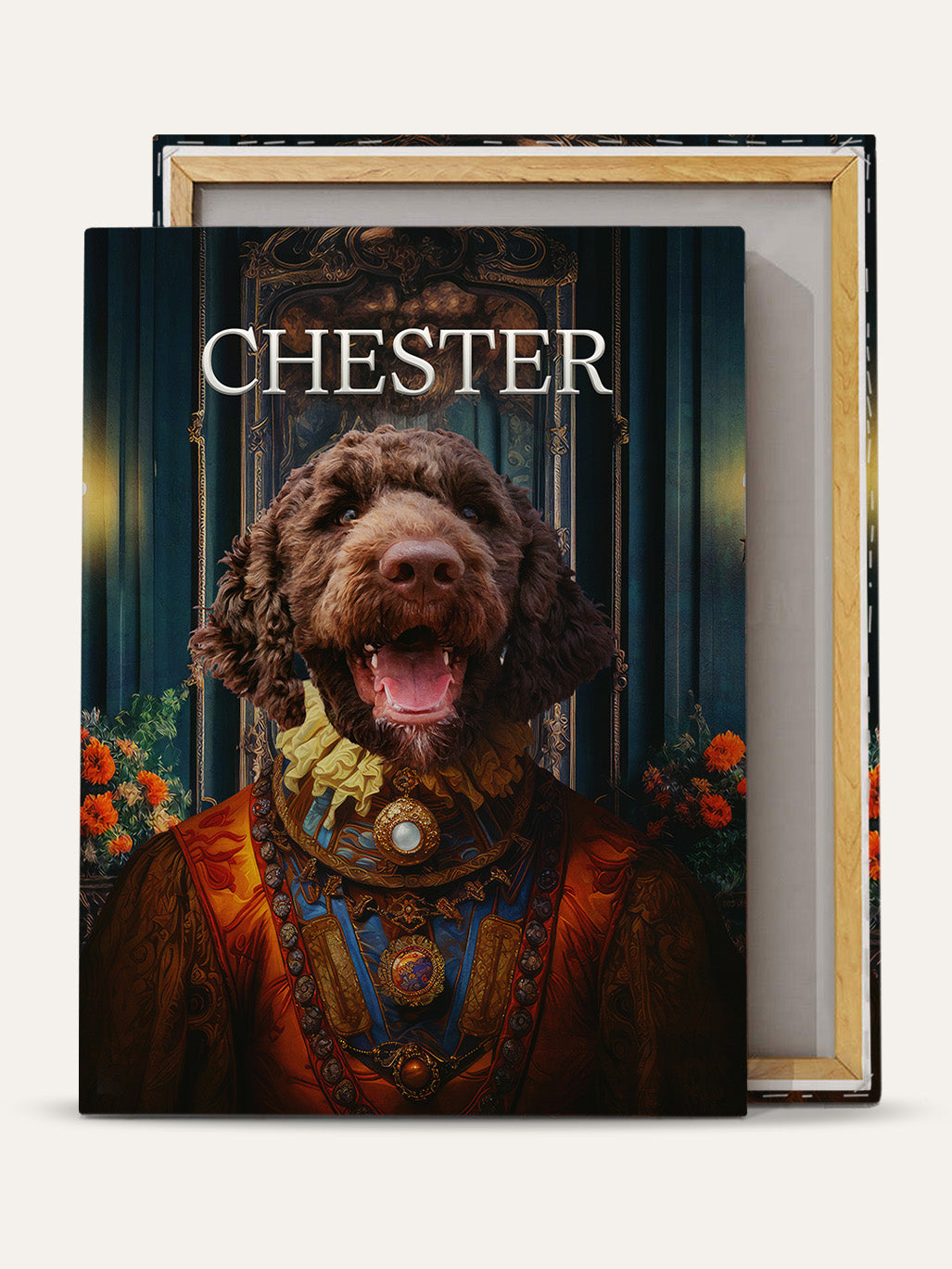 The Wealthy Aristocrat – Custom Pet Canvas
