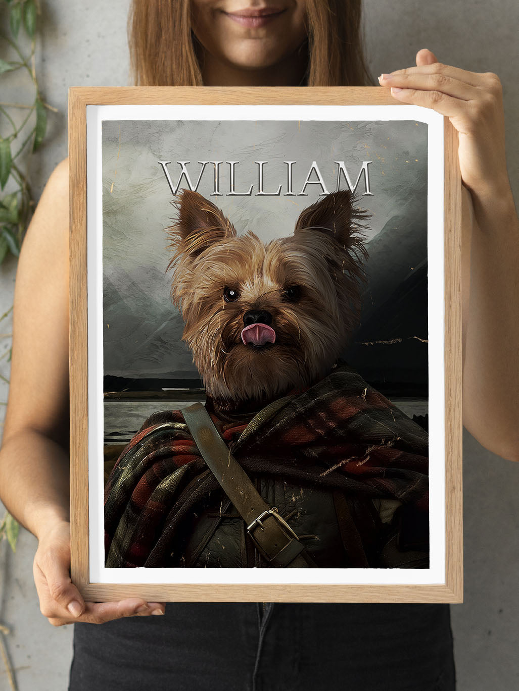 William Wallace - Custom Pet Portrait