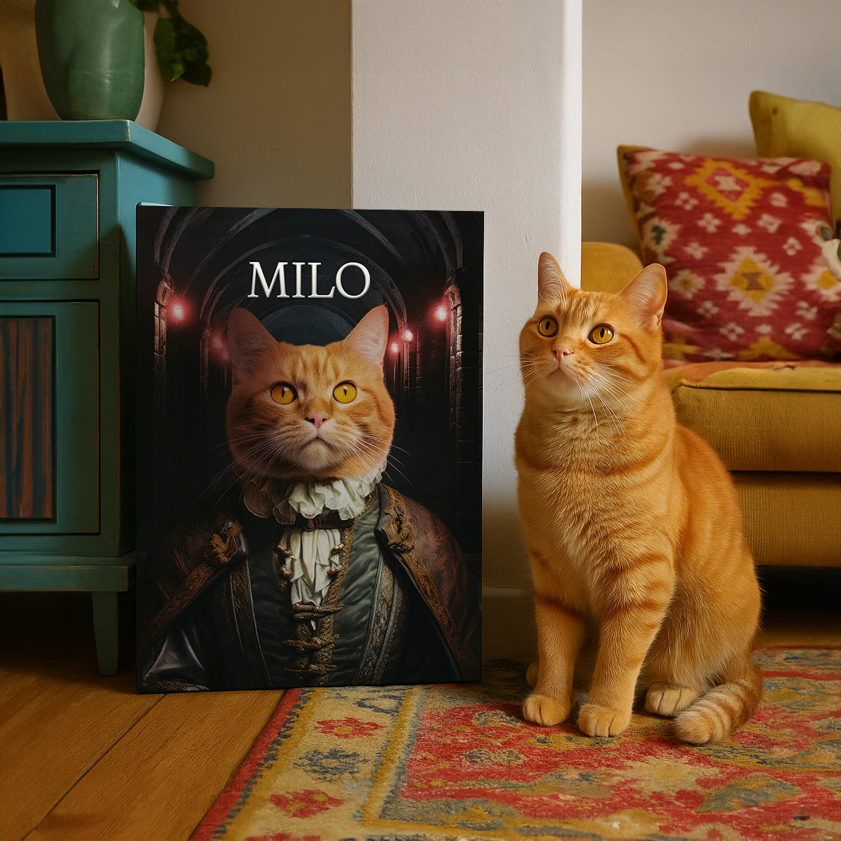 The Feared Sheriff – Custom Pet Canvas