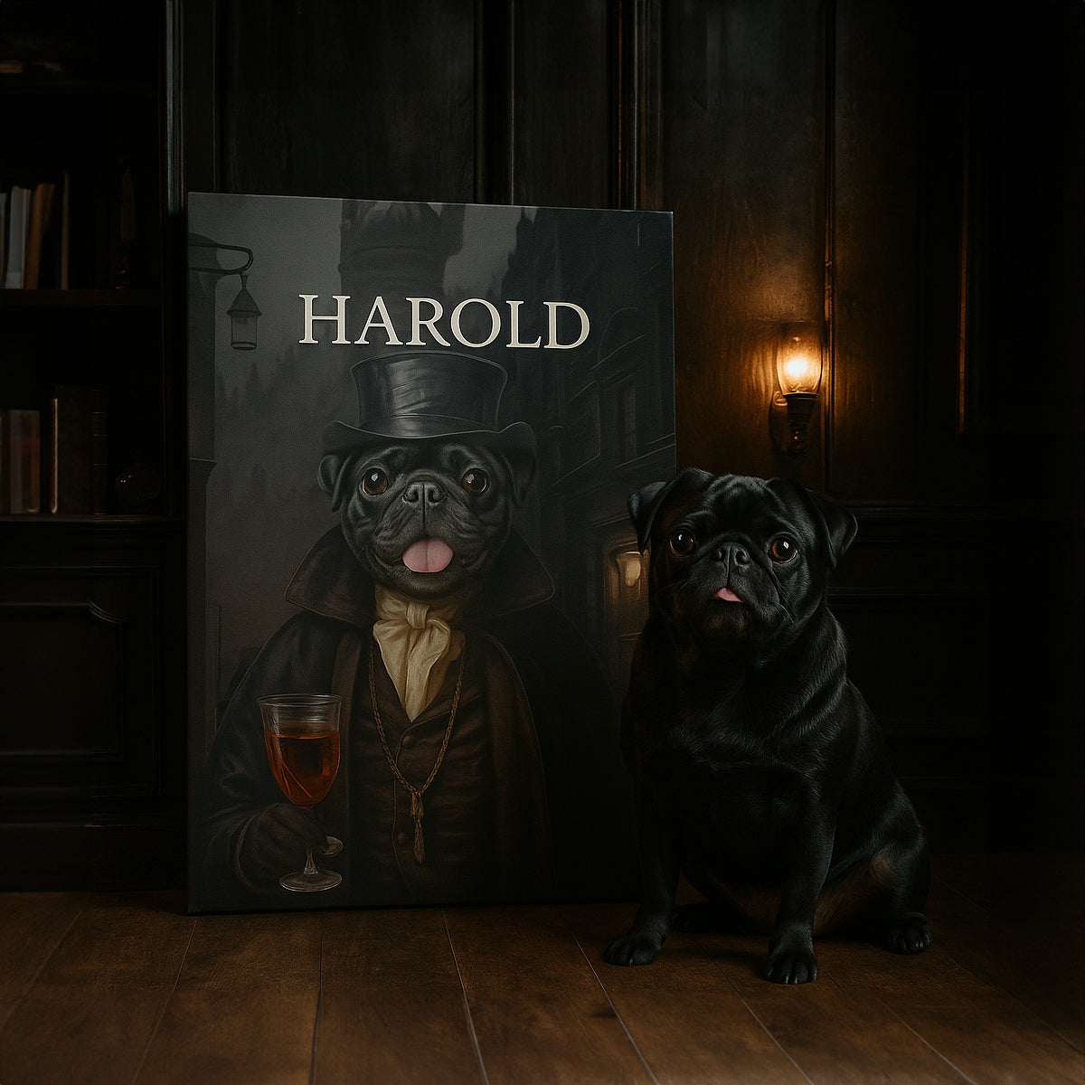 Dracula – Custom Pet Canvas