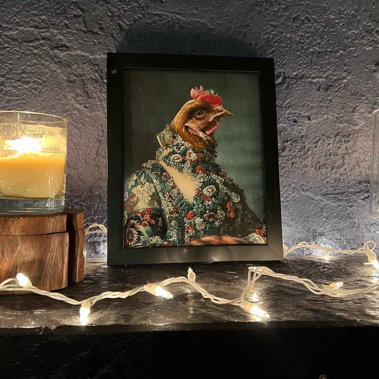 The Flower Lady - Custom Pet Canvas