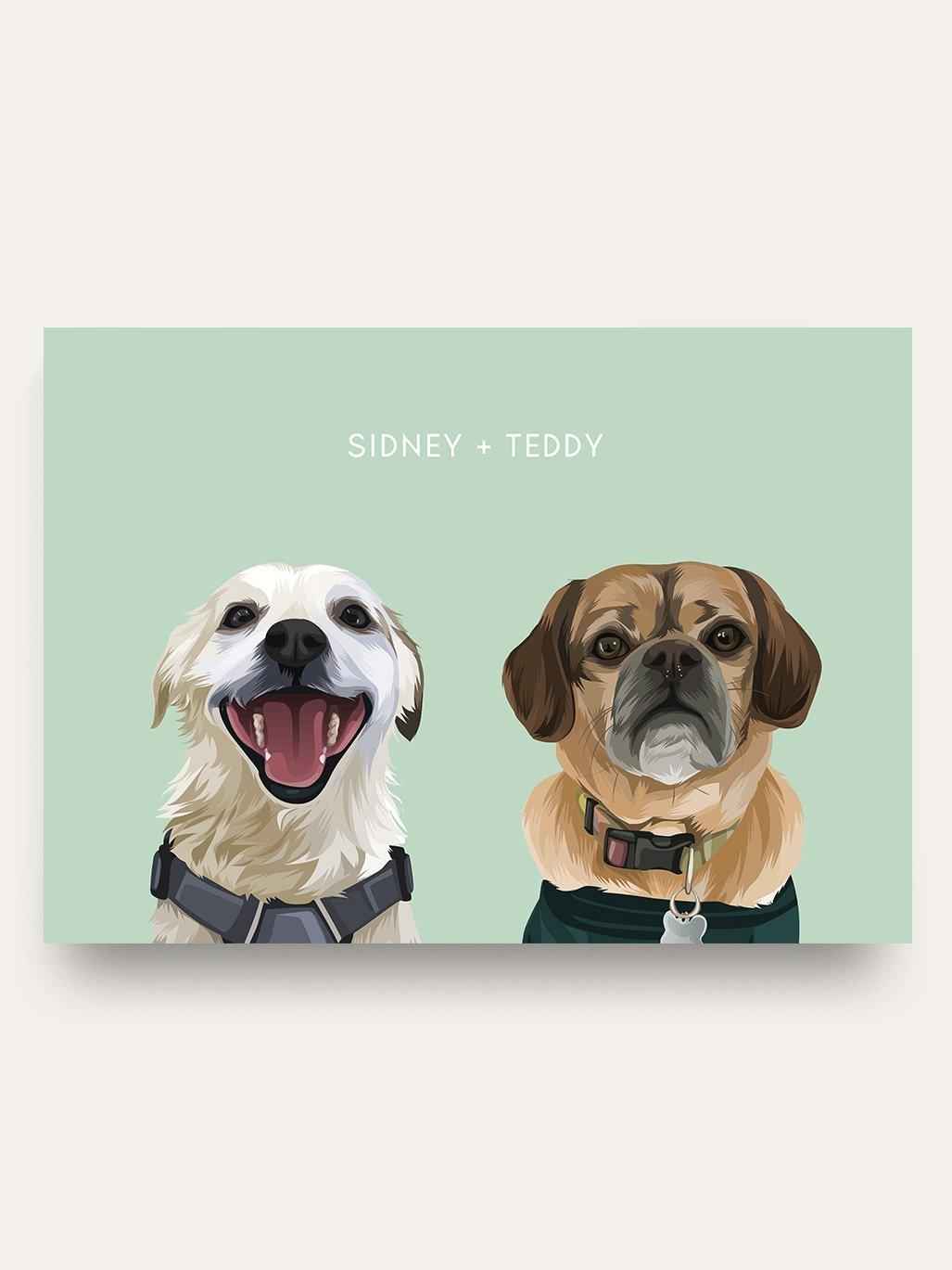 Minimalist - Custom Pet Portrait