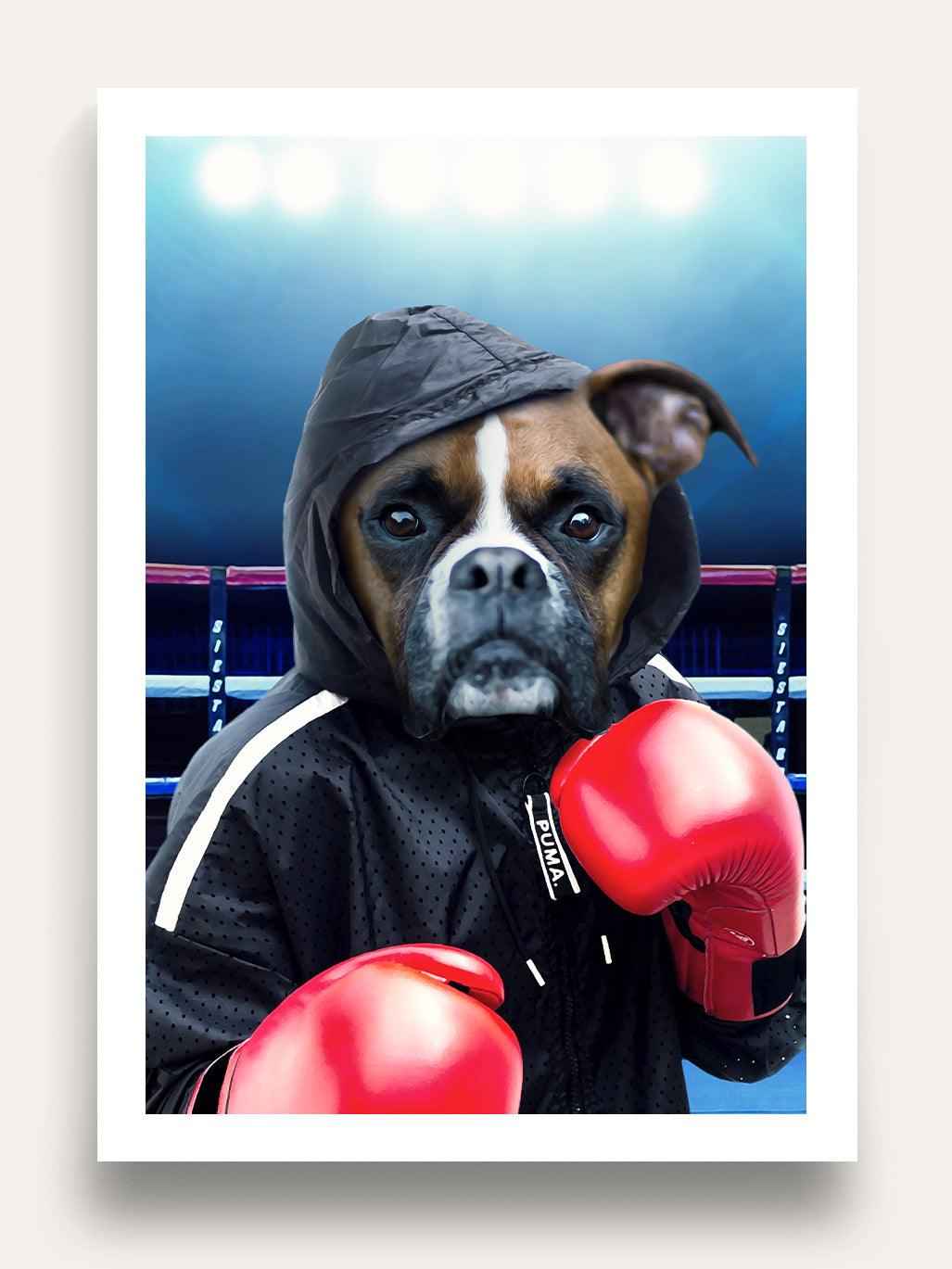 The Boxer - Custom Pet Portrait