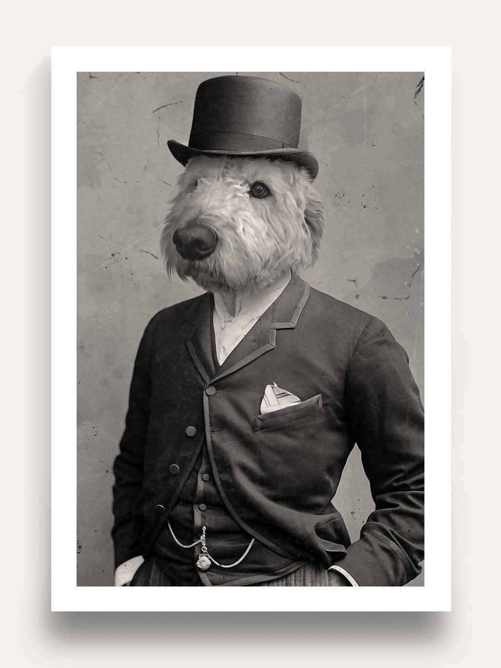 The Londoner - Custom Vintage Pet Portrait