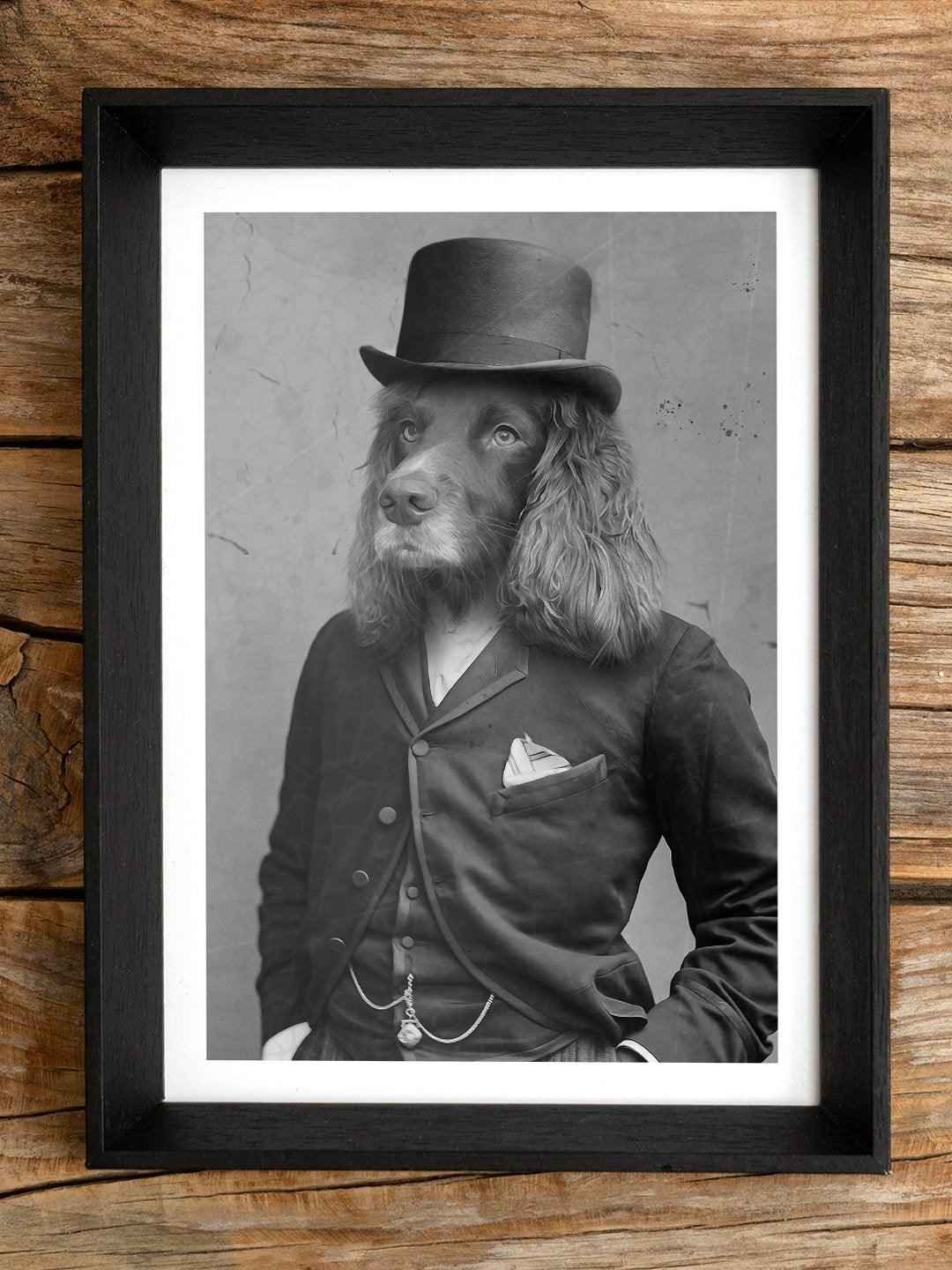 The Londoner - Custom Vintage Pet Portrait
