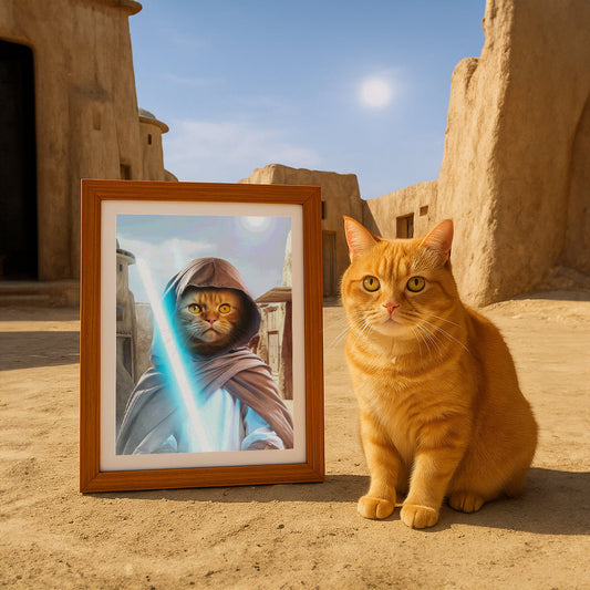 The Master - Custom Pet Portrait