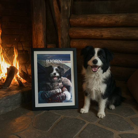 The Viking - Custom Pet Portrait