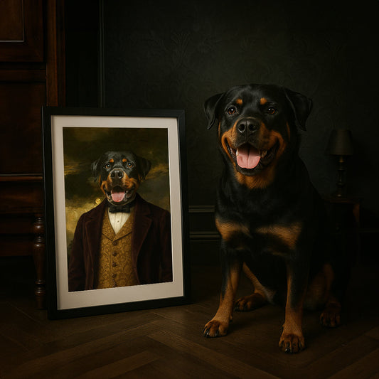 The Engineer - Custom Pet Portrait