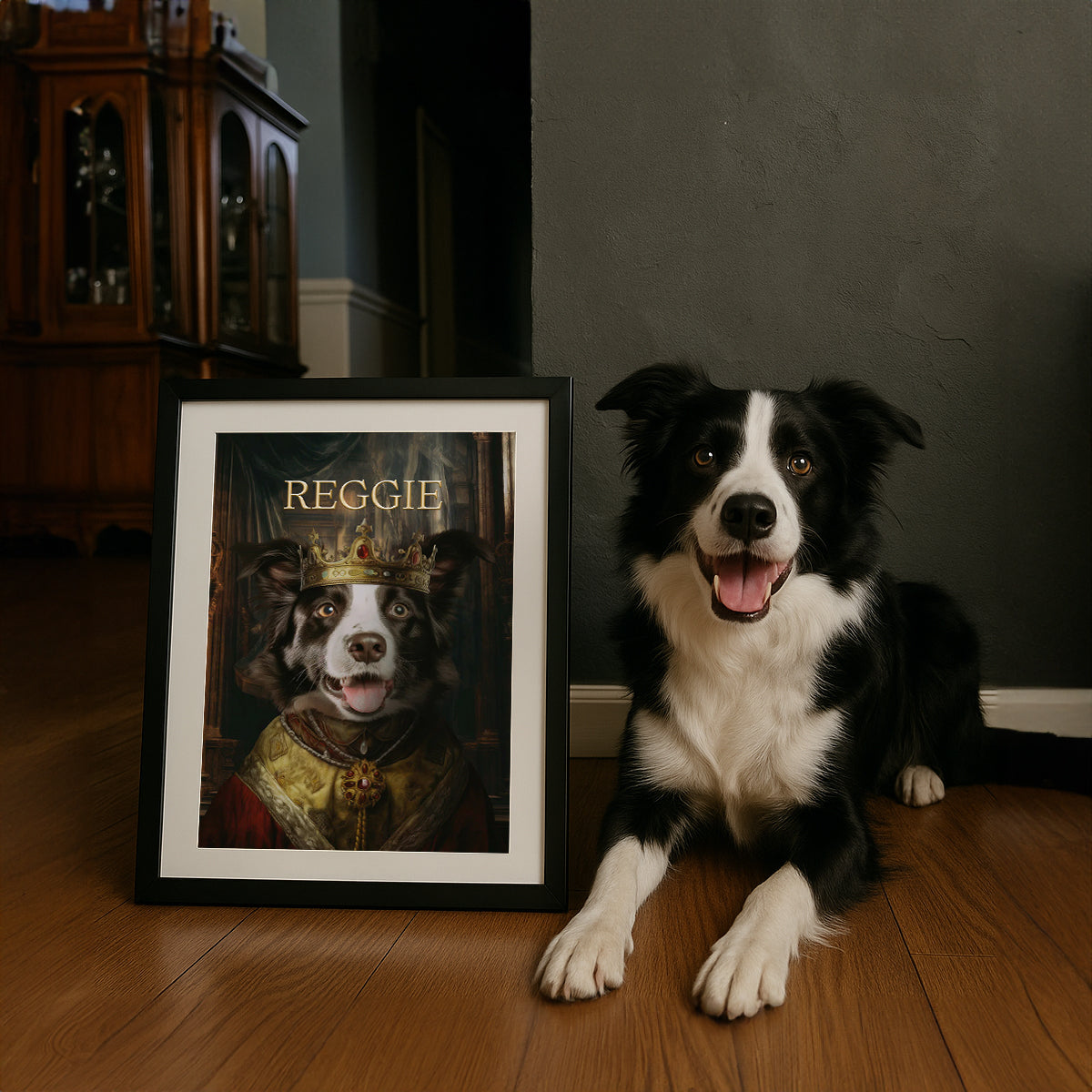 The Spoiled Prince - Custom Pet Portrait