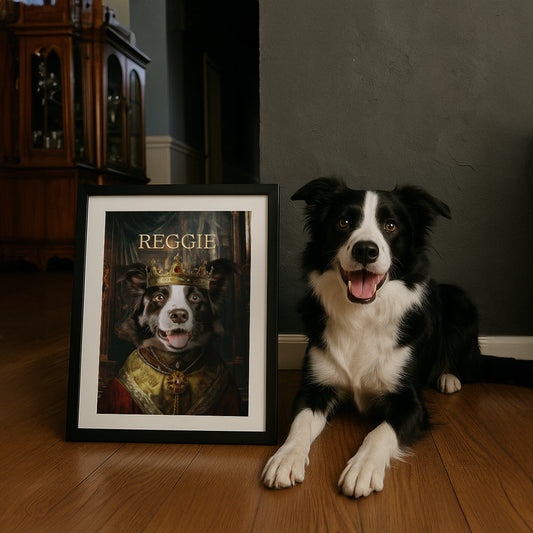 The Spoiled Prince - Custom Pet Portrait