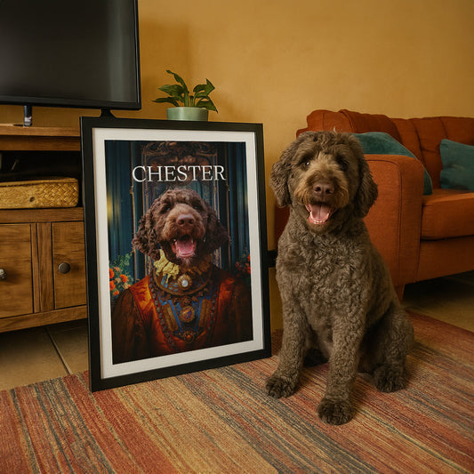 The Wealthy Aristocrat - Custom Pet Portrait