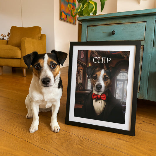 The Fancy Gent - Custom Pet Portrait