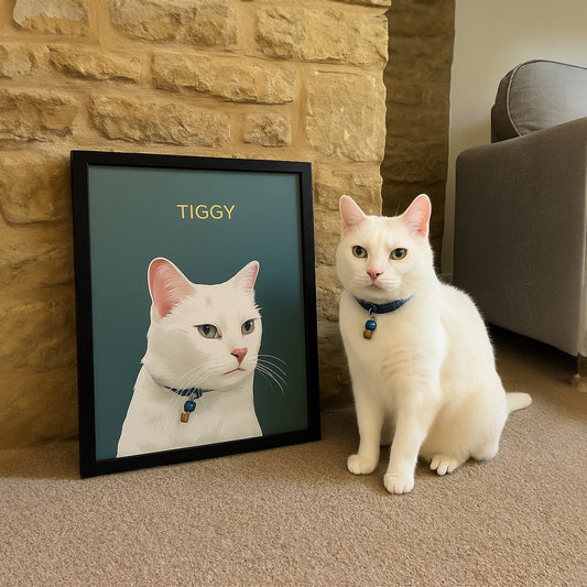 Minimalist - Custom Pet Portrait