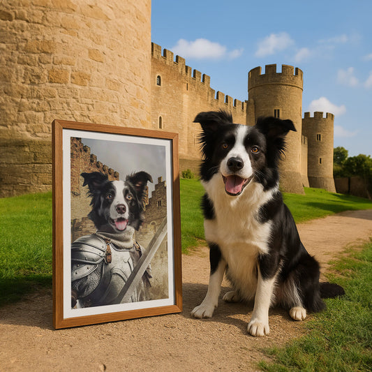Sir Lancelot - Custom Pet Portrait
