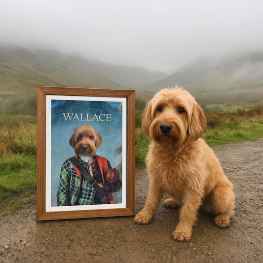 Scottish Gent - Custom Vintage Pet Portrait