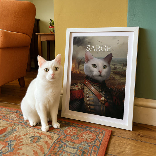 The Sergeant - Custom Pet Portrait