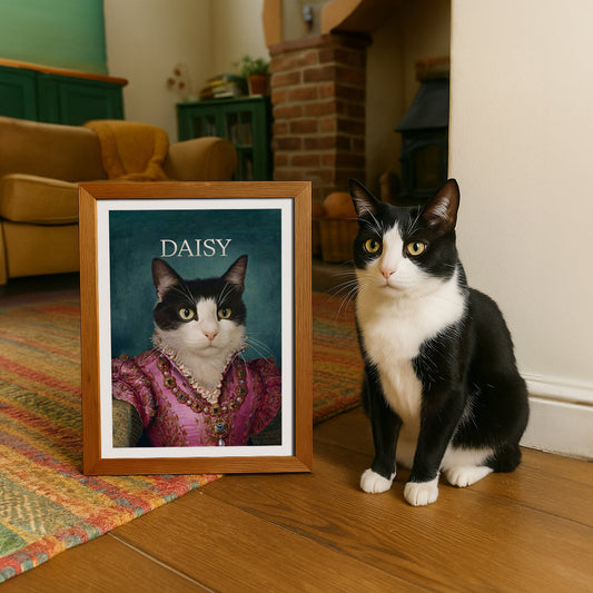 The Countess - Custom Vintage Pet Portrait