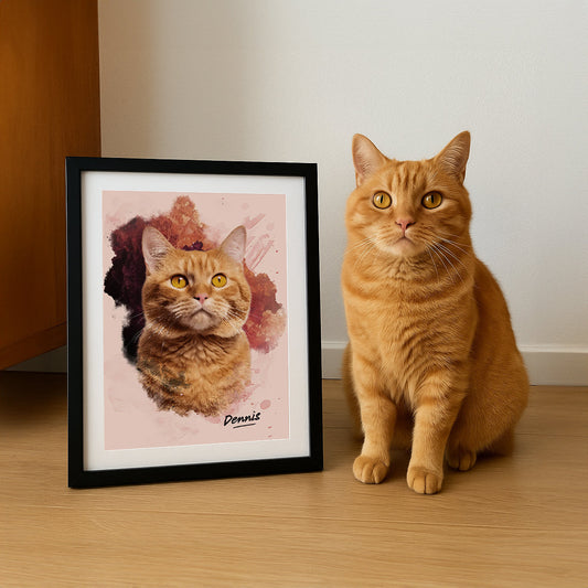 Watercolour - Custom Pet Portrait