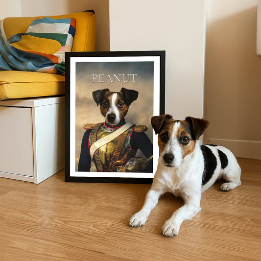 Lieutenant Paws - Custom Pet Portrait