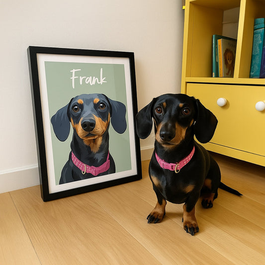 Modern - Custom Pet Portrait