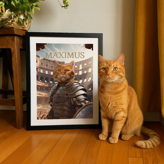 Gladiator - Custom Pet Portrait