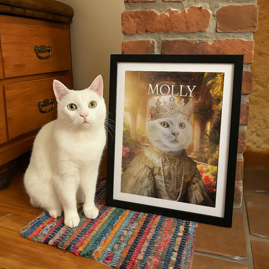 The Royal Queen - Custom Pet Portrait