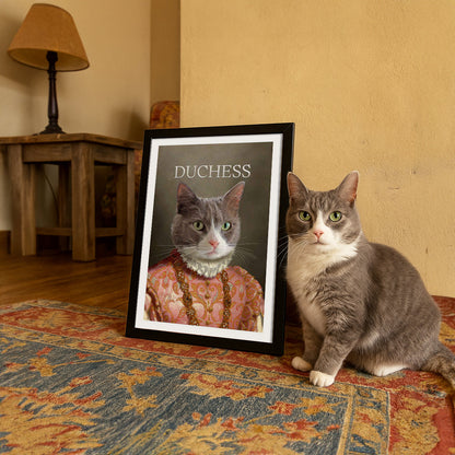 The Duchess - Custom Vintage Pet Portrait