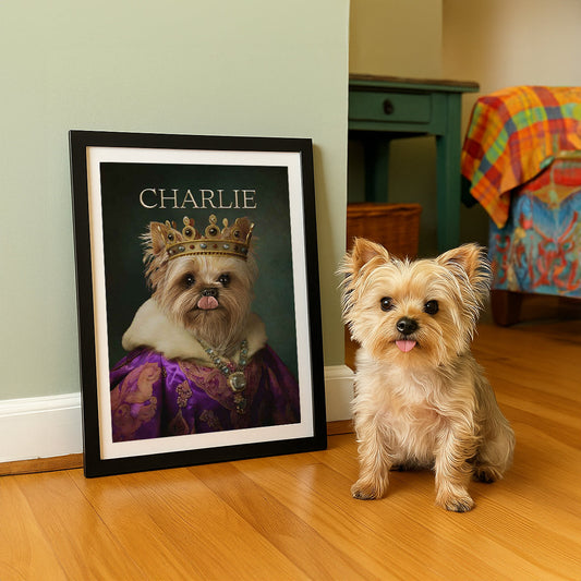 Royal Highness - Custom Pet Portrait