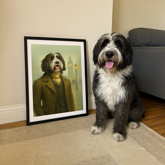 The Victorian Gentleman - Custom Pet Portrait