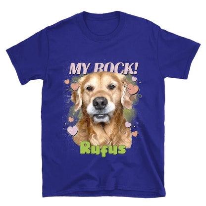 Personalized Love Hearts Pet Face T-shirt