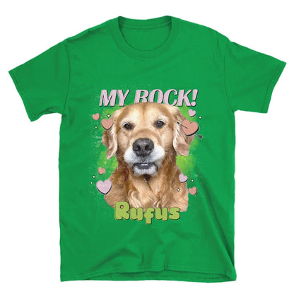 Personalized Love Hearts Pet Face T-shirt