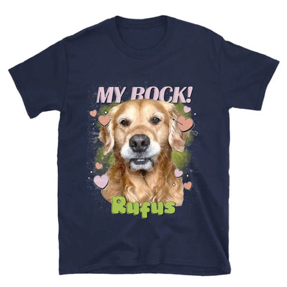 Personalized Love Hearts Pet Face T-shirt