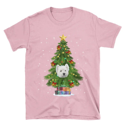 Personalized Christmas Tree Photo Upload T-Shirt