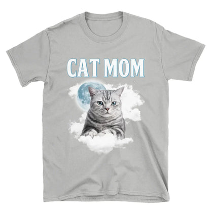 Custom Night Sky Pet Photo Upload T-Shirt