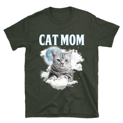 Custom Night Sky Pet Photo Upload T-Shirt