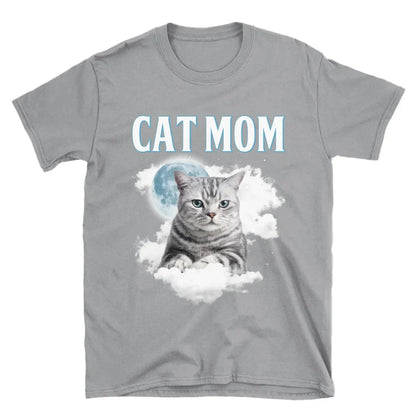 Custom Night Sky Pet Photo Upload T-Shirt