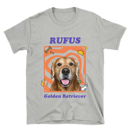 Personalized Pop Art Pet Photo T-Shirt