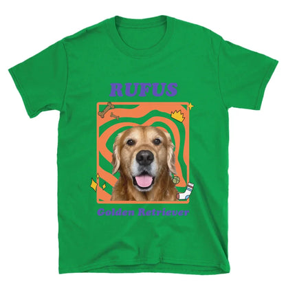 Personalized Pop Art Pet Photo T-Shirt