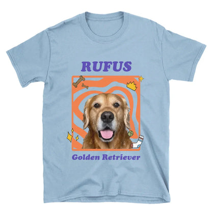 Personalized Pop Art Pet Photo T-Shirt