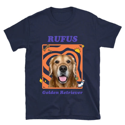 Personalized Pop Art Pet Photo T-Shirt