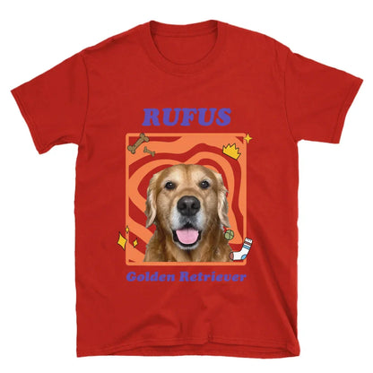 Personalized Pop Art Pet Photo T-Shirt