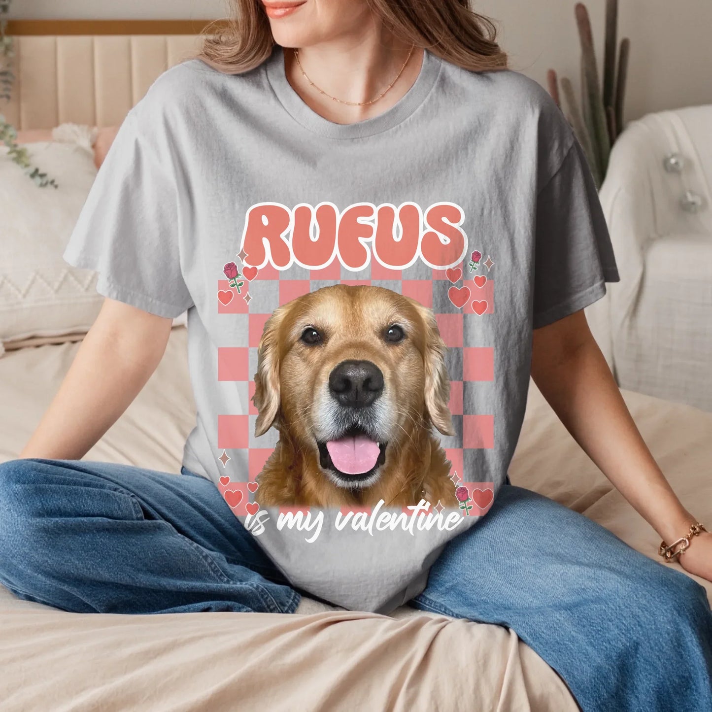 Personalized Custom Photo Valentines T-Shirt