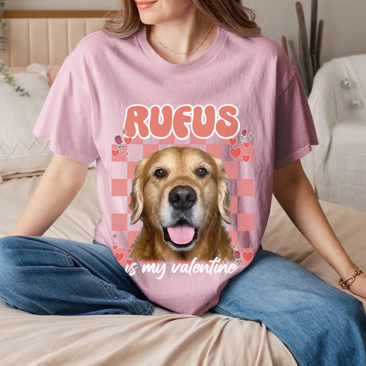 Personalized Custom Photo Valentines T-Shirt