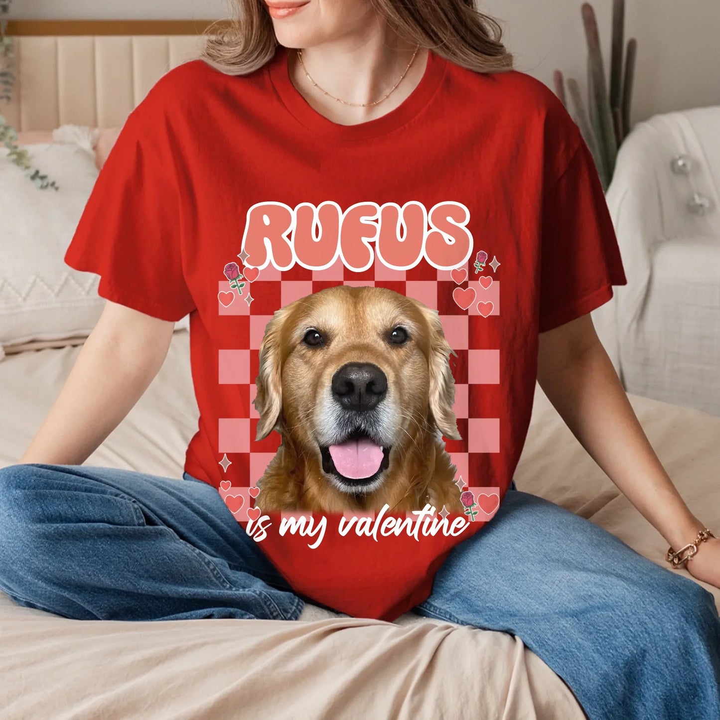Personalized Custom Photo Valentines T-Shirt