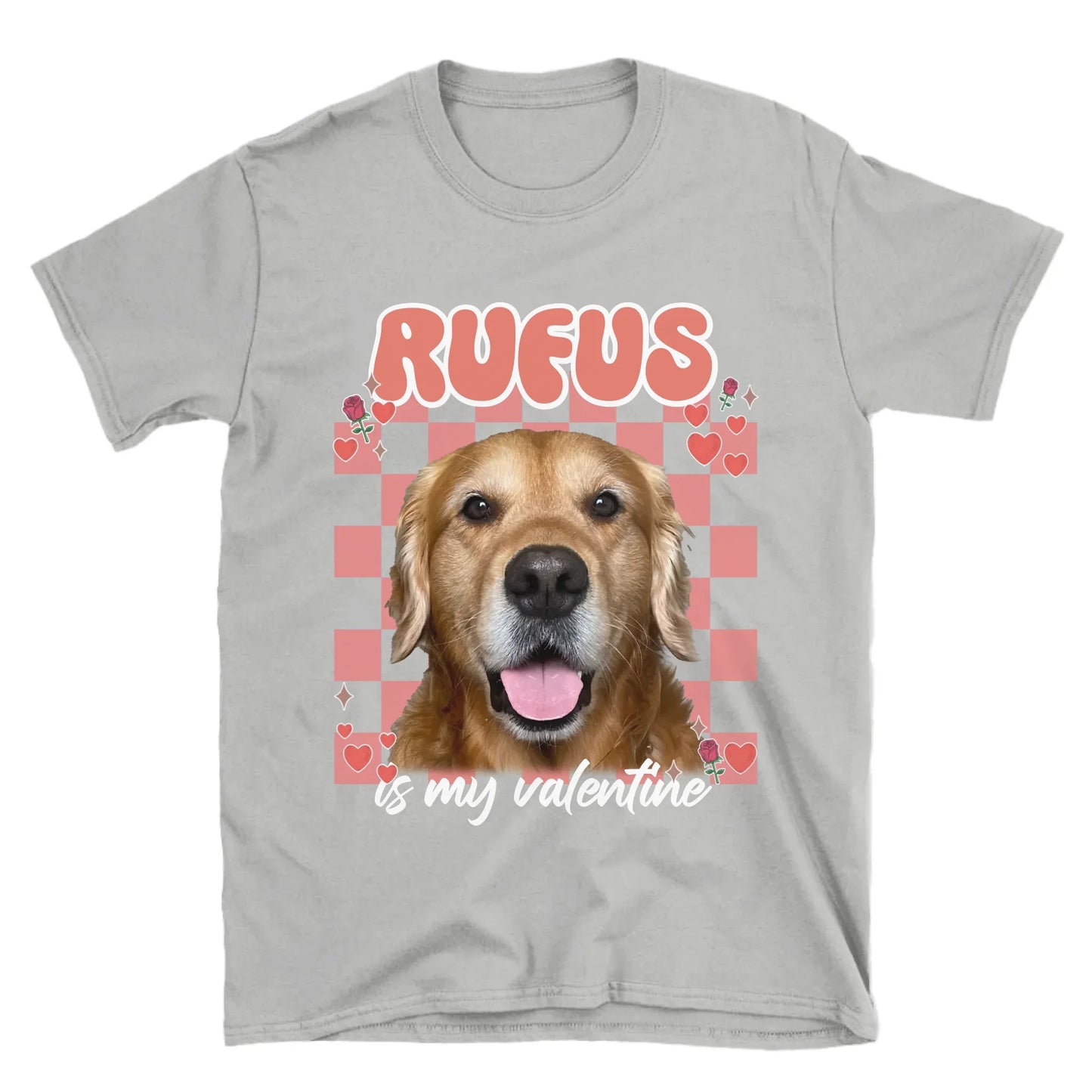 Personalized Custom Photo Valentines T-Shirt